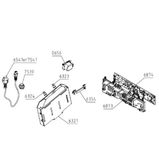 Resistance 3000w 1f td-75/85 (repère 6321) 562796
