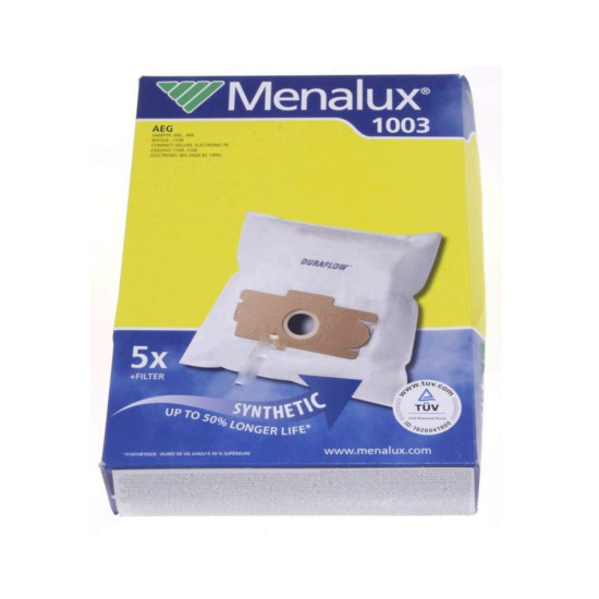 Lot de 5 sacs + 2 micro filtres 9001961482