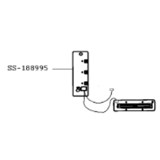 Carte électronique (repère SS-188995) SS-188995