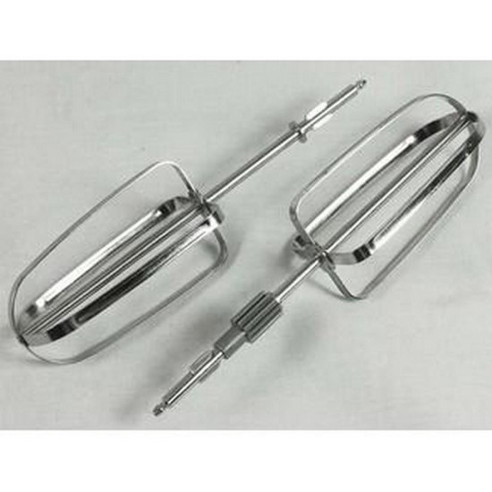 Lot de 2 fouets en inox KW715376