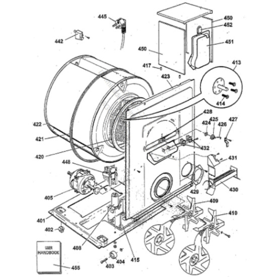 Palier (repère 424) 43572