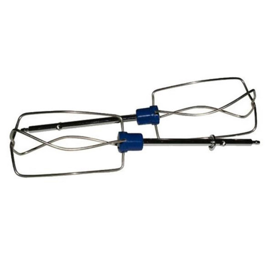 Jeu de 2 fouets a emulsionner blancs PREP'LINE SS-987800