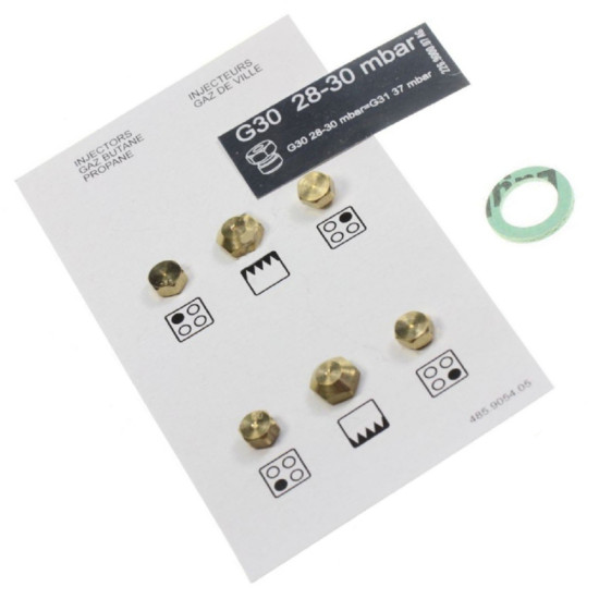 Sachet injecteurs gaz butane/propane 4431910026