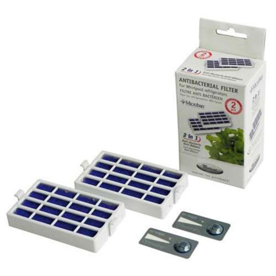 Lot de 2 filtres antibactérien Microban 480131000232, ANTF-MIC2