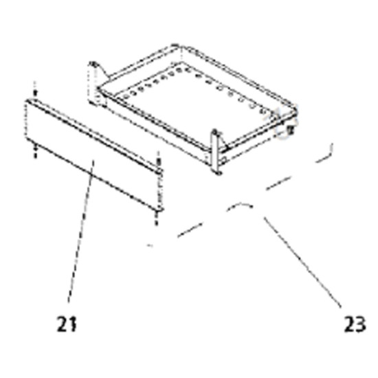 Tiroir (repère 23) 95X3342