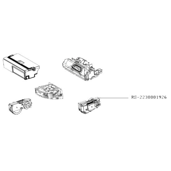 Roue droite + moteur RS-2230001926