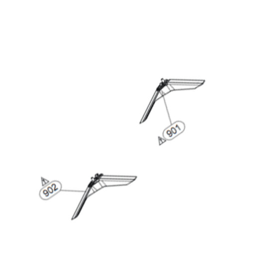 Pied droit repère 902 AAN77369696