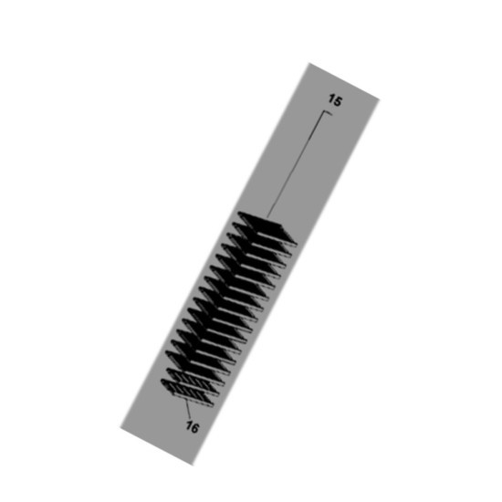 Clayette repère 15 1054626, 77040380