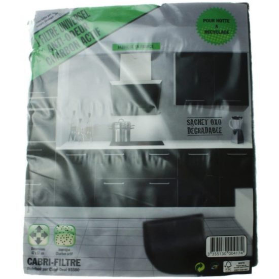 Filtre universel à découper 470x570mm 555E