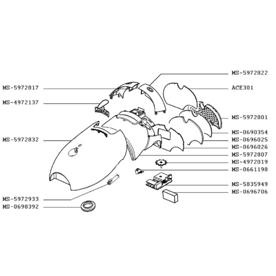 Filtre (repère MS-0690354) MS-0690354