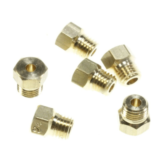 Kit injecteurs gaz naturel d'origine 481231038553, C00327413