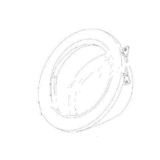 Porte hublot complète 379H10