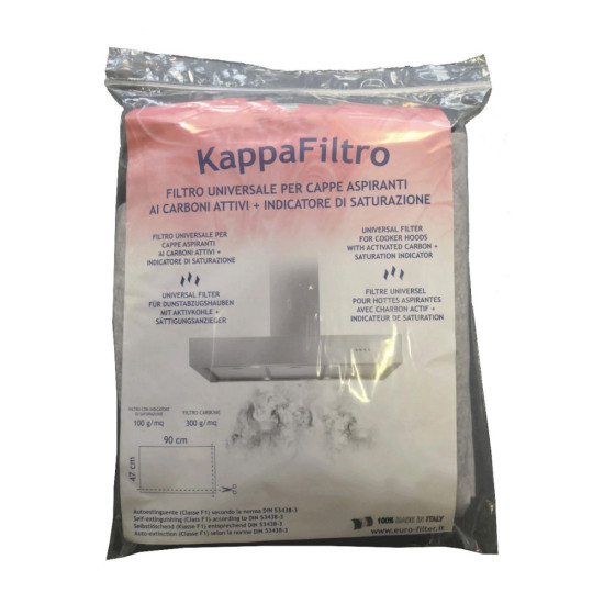 Filtre universel avec charbon actif 90 x 47cm FK022