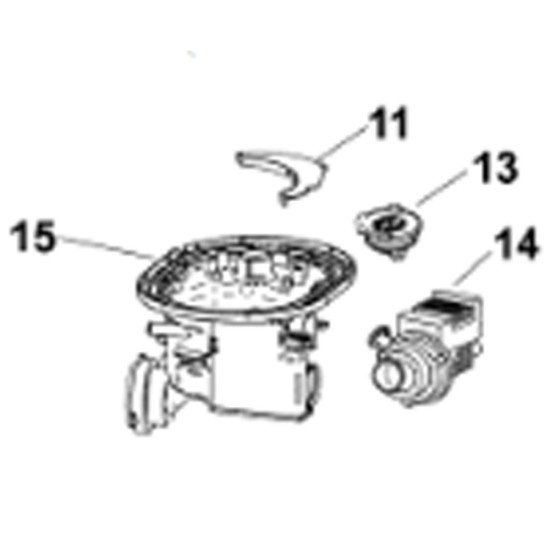 Pompe de vidange d'origine C00540444