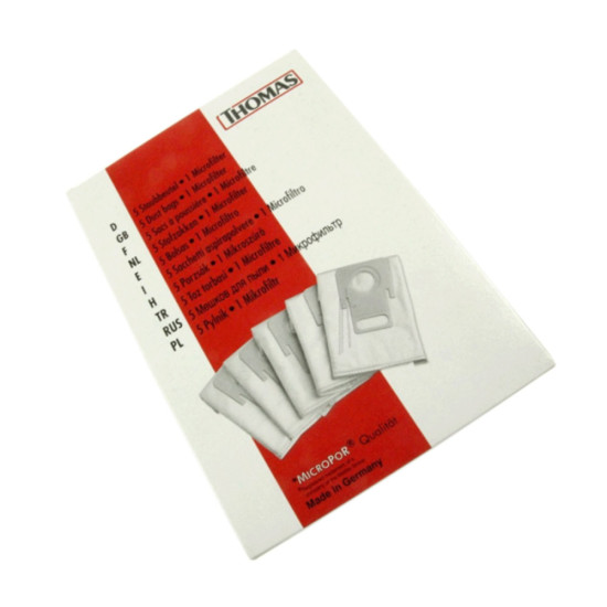 Boite de 5 sacs + 1 filtre 787412