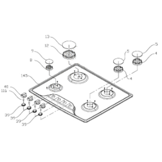 Manette (repère 40) 412C46