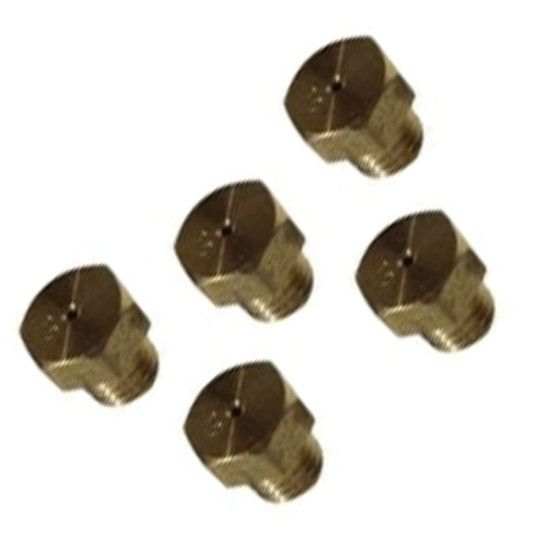 Lot de 5 injecteurs Métahne, butane,propane 6M0 00537525