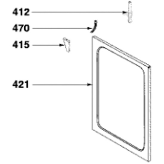 Montant (repère 421) 74X5919